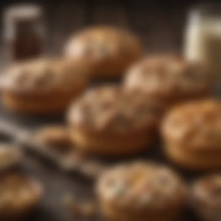 An assortment of baked goods showcasing the use of protein powder.