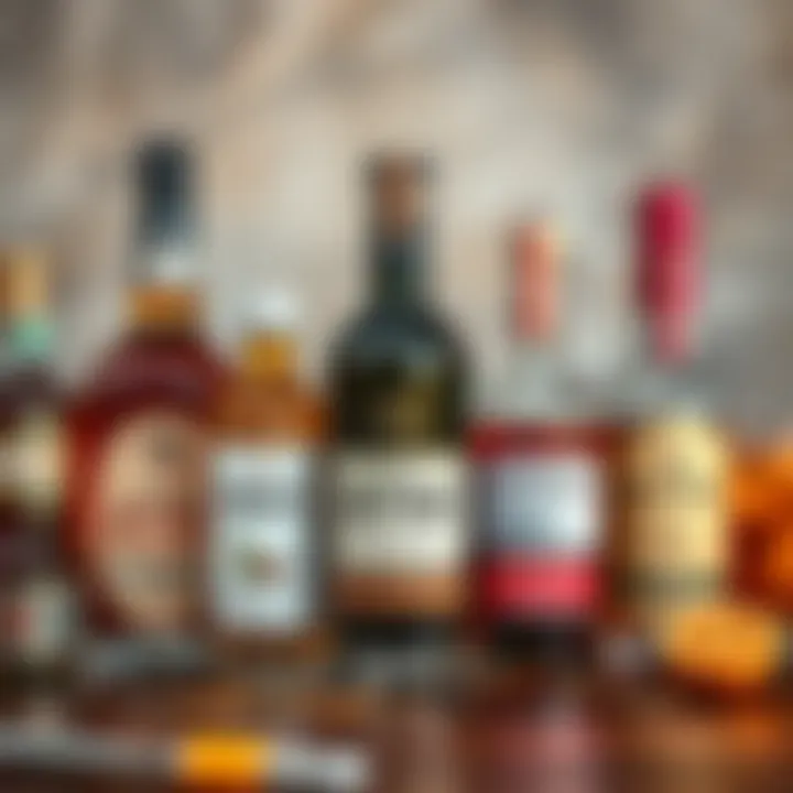 Bitters: The Subtle Art of Flavoring Cocktails A collection of bitters showcasing their aromatic complexity