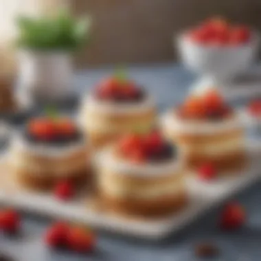 Delicious Greek Desserts An assortment of Greek desserts beautifully arranged