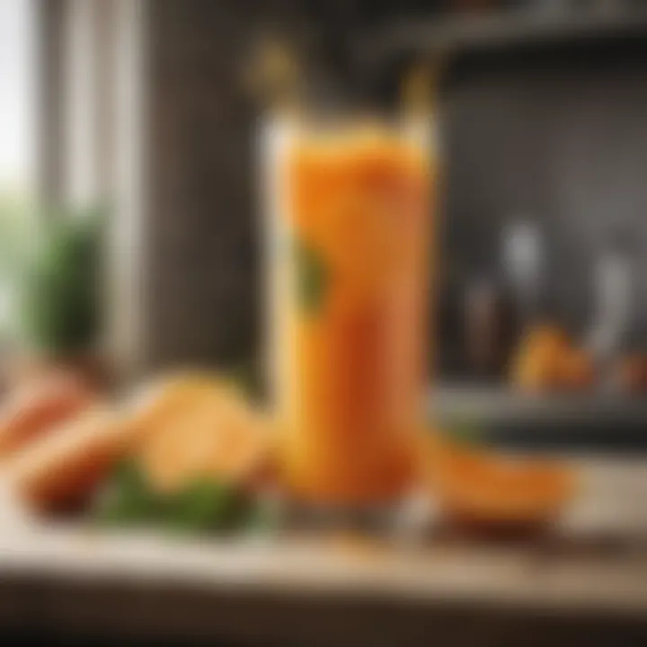 An infographic illustrating the benefits of juice cleansing
