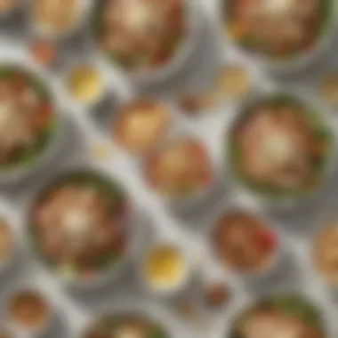 Nutritional breakdown of Chick-fil-A salads displayed in a visually appealing format