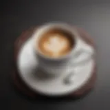 Elegant coffee mat designed for Keurig machine