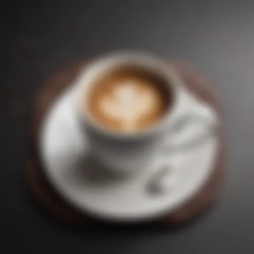 Elegant coffee mat designed for Keurig machine