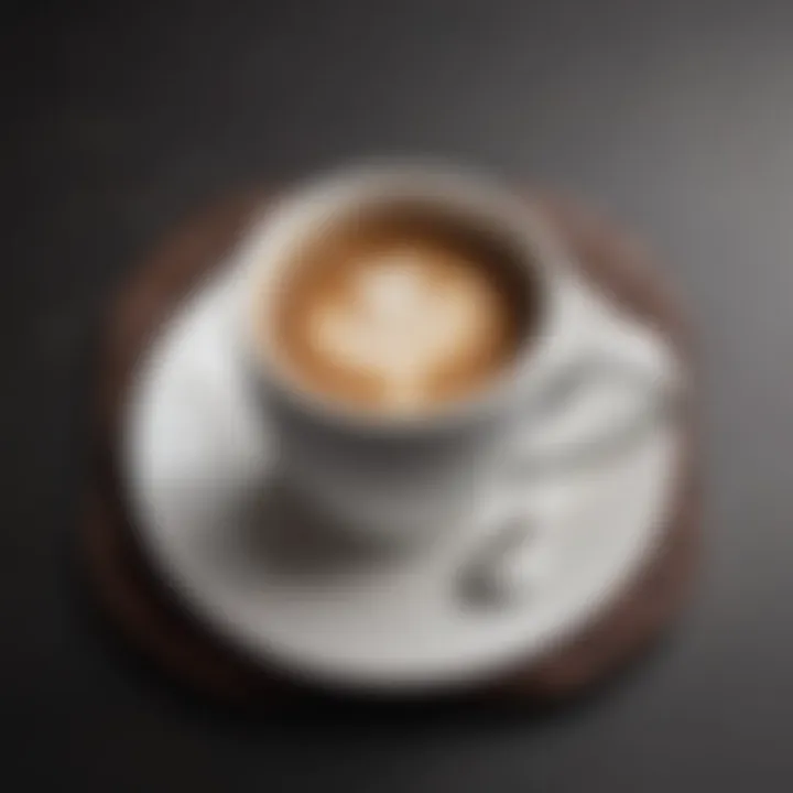 Elegant coffee mat designed for Keurig machine
