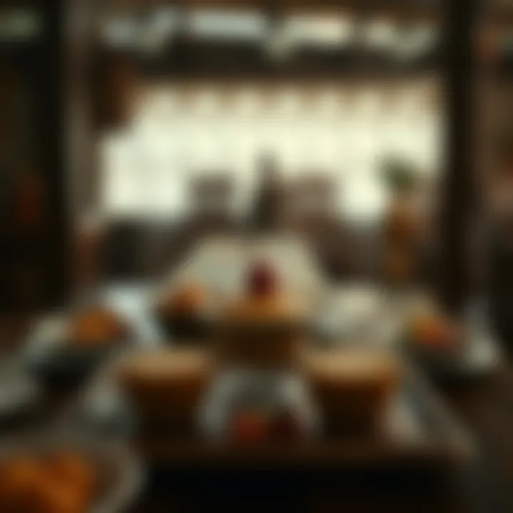 Cultural Significance of Deleche A traditional setting where deleche is served, reflecting its cultural significance.