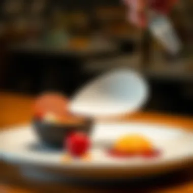 Artistry in Modern Deleche Cuisine A beautifully plated deleche dish that captures the art of modern gastronomy.