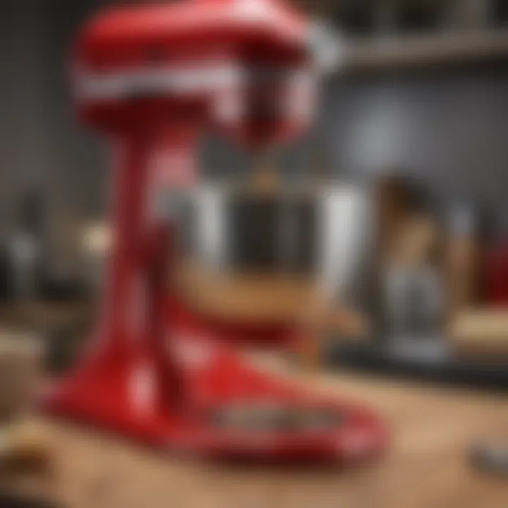 The detailed craftsmanship of a KitchenAid artisan tool