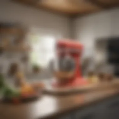 An organized kitchen featuring KitchenAid products