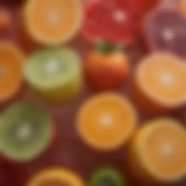 Market Trends in Fruit Flavored Seltzer A chart illustrating market trends and consumer preferences for fruit flavored seltzer