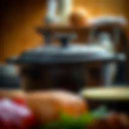 The Lodge Dutch Oven showcasing its robust design and texture