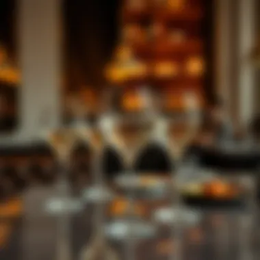 The Art of Vodka Glassware Elegant vodka glasses on a polished table