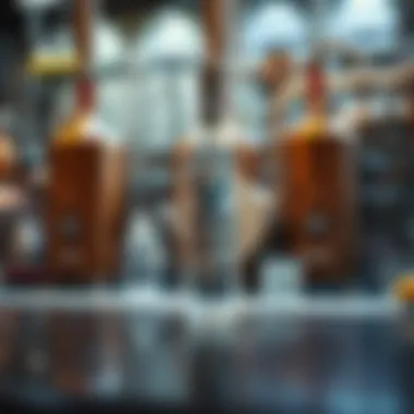 The Science Behind Vodka Distillation A scenic view of vodka distillation process