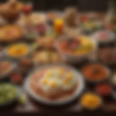 Mexican Breakfast: A Festive Morning Feast A colorful display of traditional Mexican breakfast dishes