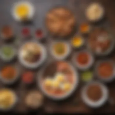 Middle Eastern Breakfast: A Flavorful Welcome A hearty selection of Middle Eastern breakfast foods