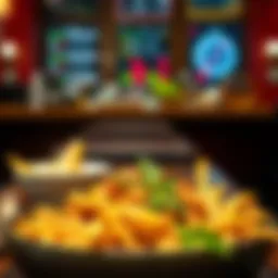 Visual representation of restaurant financial metrics