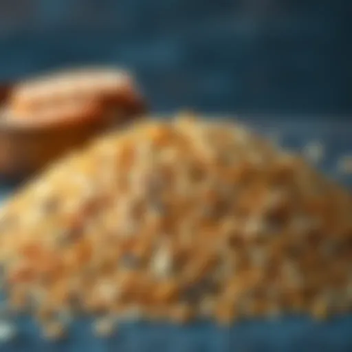 A vibrant assortment of whole grains
