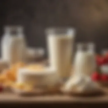 High-fat dairy products affecting cholesterol