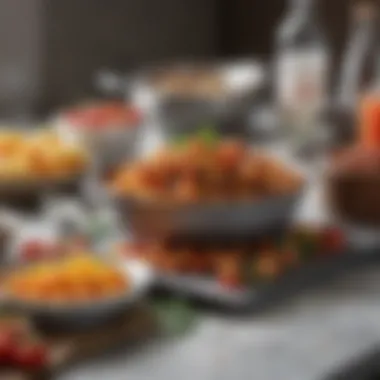 Fundamental Cooking Techniques to Master A selection of various cooking techniques illustrated through vivid imagery.