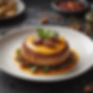 Culinary Excellence with Halo Flavours A beautifully plated dish enhanced by halo flavours