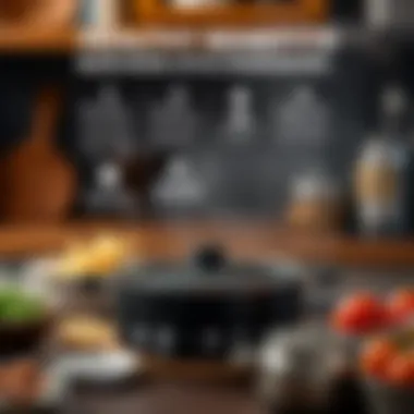 An infographic illustrating the health benefits of using non-stick cookware