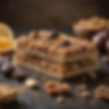 Natural Ingredient Energy Bars Homemade energy bars made with natural ingredients