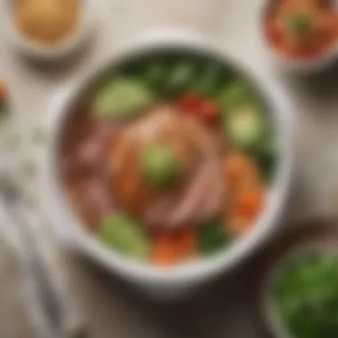 Healthy Eating with Hello Fresh A beautifully plated meal representing healthy eating choices with Hello Fresh