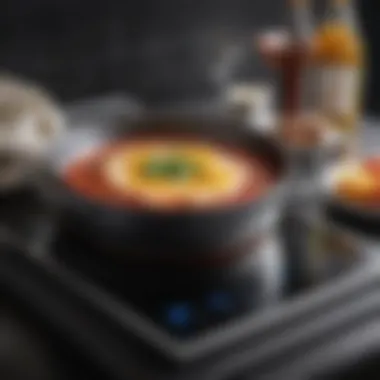 Advanced Digital Features of Induction Cooktops High power induction cooktop with digital display