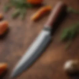 Elegant design of Huusk knife highlighting its craftsmanship