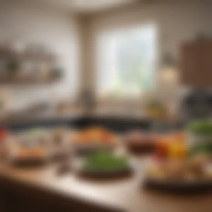 A serene setting for personalized dietary planning