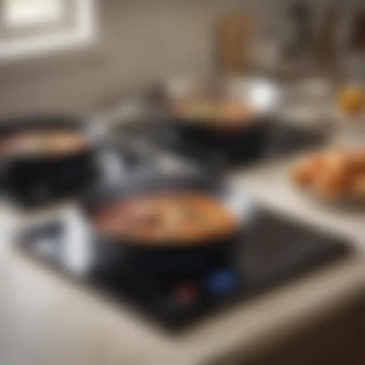 Comparison of induction cooktop and traditional stove