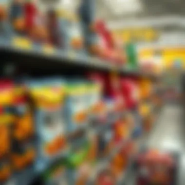 Tasty keto snack brands showcased on a store shelf