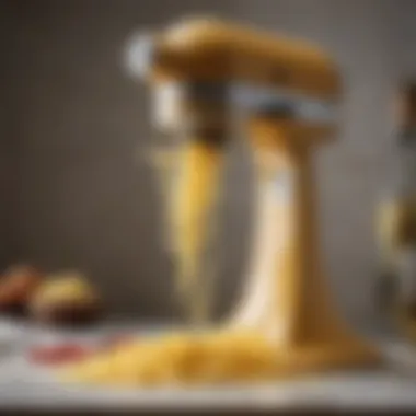 Freshly made pasta with the KitchenAid Pasta Roller Set