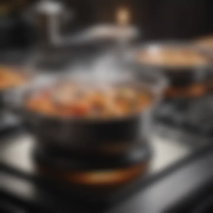 The inner workings of a La China cooker demonstrating its advanced technology.