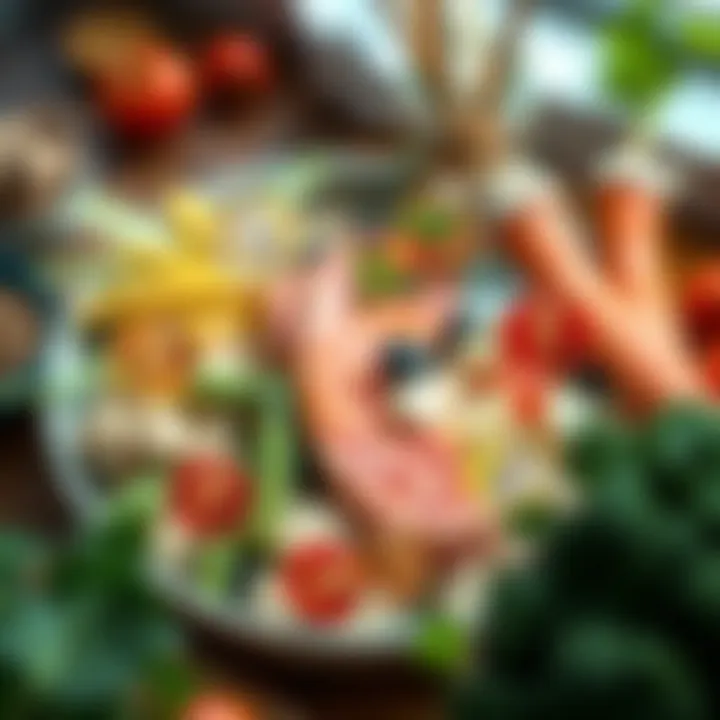 Diagram showcasing various low carbohydrate dietary approaches