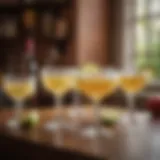 Historical evolution of margarita glasses