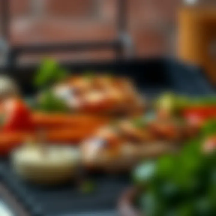 Selection of Fresh Ingredients for Marinade