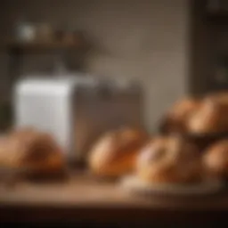 A variety of bread machines showcasing sleek designs and features