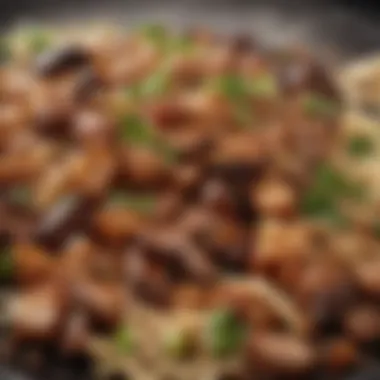 Fresh Ingredients for Maui Teriyaki Close-up of the essential ingredients used in Maui teriyaki, highlighting freshness