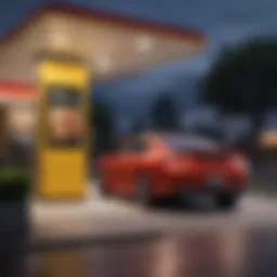 AI technology interface in McDonald's drive-thru