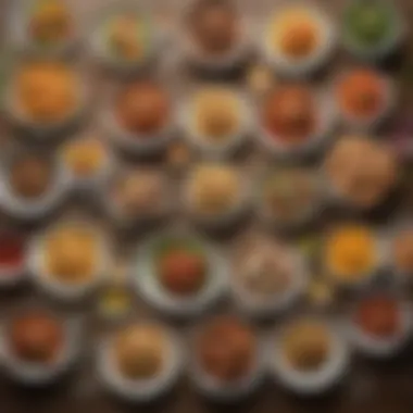 Calorie-Rich Meal Options A meal plan highlighting calorie-rich options
