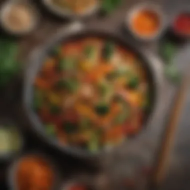 Vibrant Stir-Fry Using Seasonal Aldi Vegetables Colorful stir-fry with a variety of vegetables