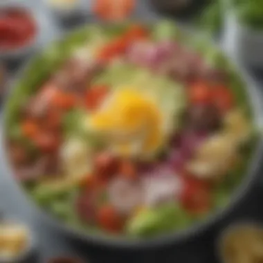 Flavorful Salad Toppings An assortment of flavorful toppings perfect for keto salads
