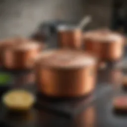 Copper Chef cookware featuring a vibrant color