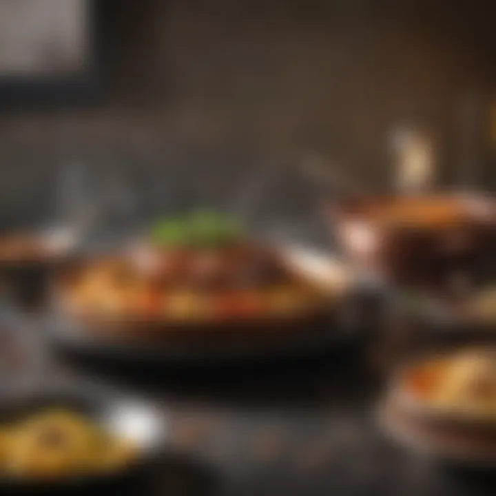 Delicious meal prepared in Copper Chef