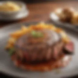 Signature steak dish at Outback Monroeville