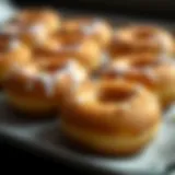 Golden Brown Delights A close-up of plain mini donuts with a golden-brown exterior