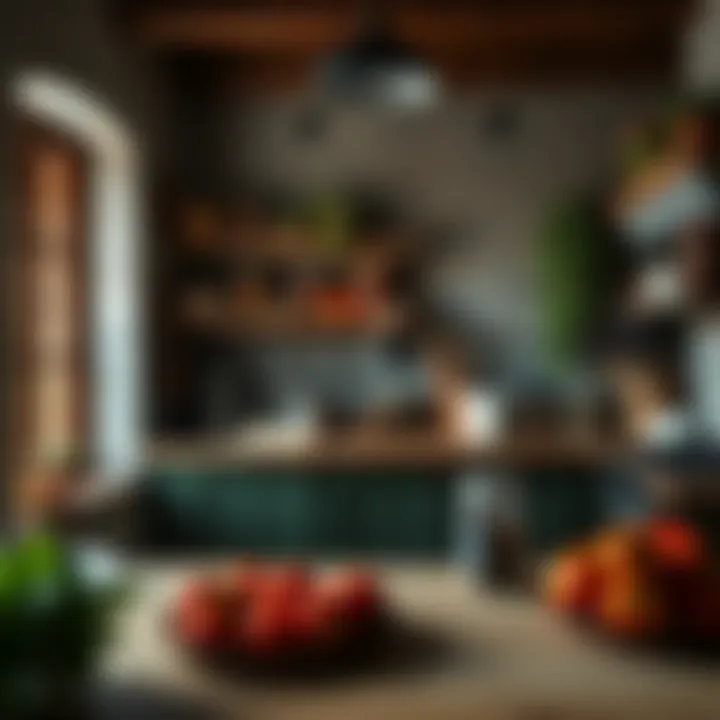 A cozy Italian kitchen filled with rustic charm and authentic cooking tools
