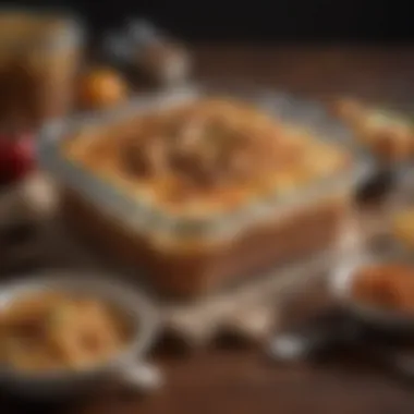 Comforting homemade meal in a beautifully arranged container