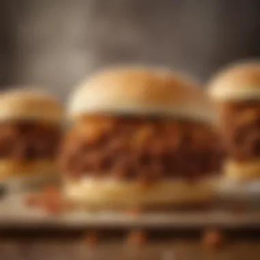 A diverse array of Sloppy Joe variations