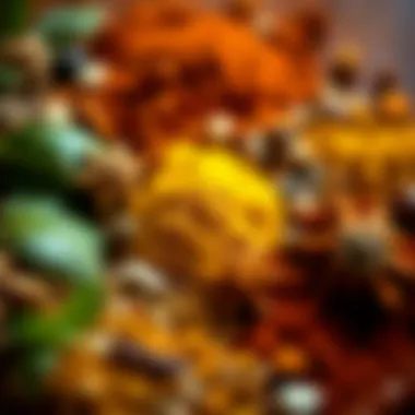 Spices: Nature's Energy Boosters A close-up of spices and herbs in vibrant colors